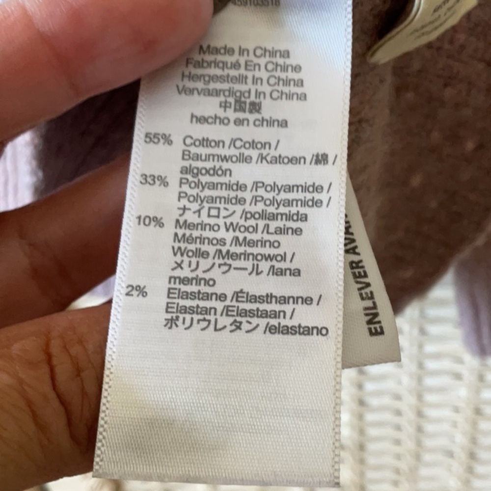 Madewell Embroidered Cross-Stitch Floral Sweater in Heather Lavender
Madewell - Picture 10 of 14